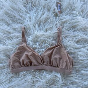 Skims Fits Everybody Crossover Bralette Clay Size Medium
